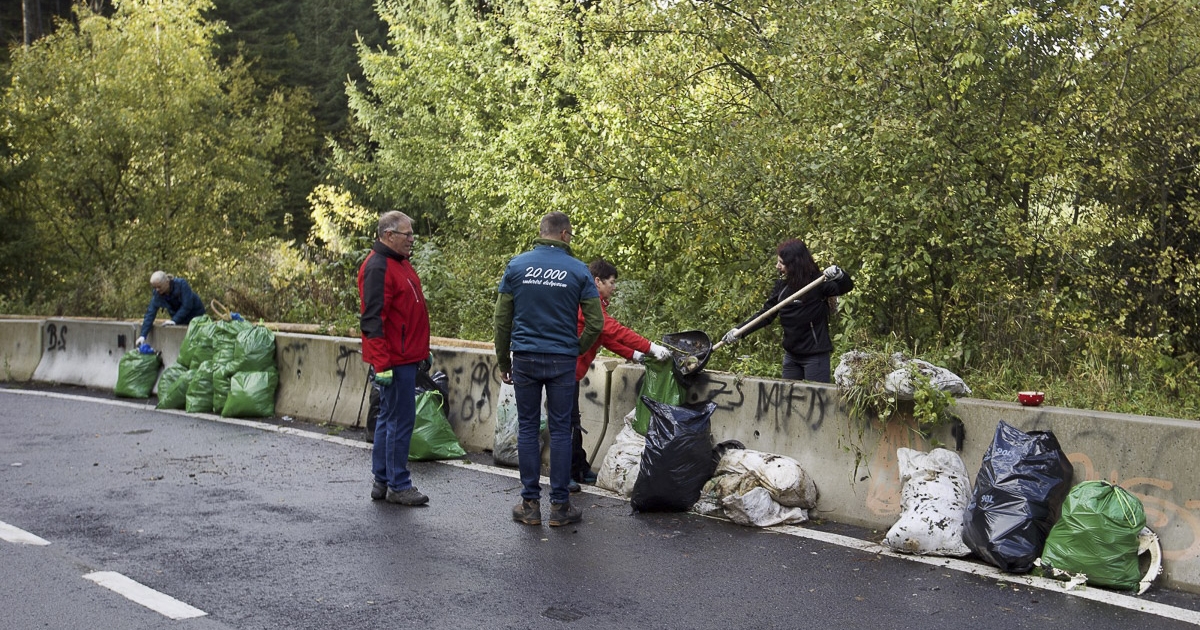 Szemétszedésen túl: példát mutattak