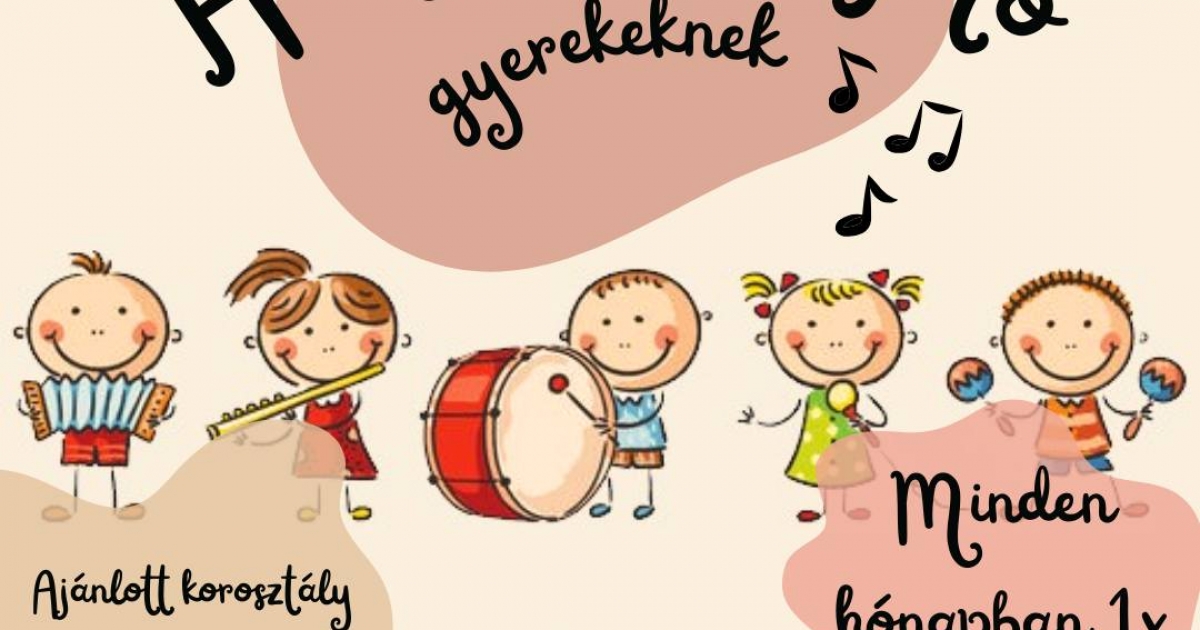 Hangszersimogató gyermekeknek