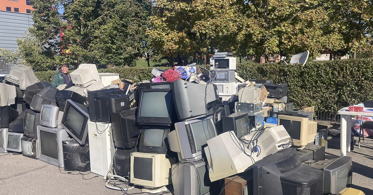 Összegyűjtik az elektronikai hulladékot