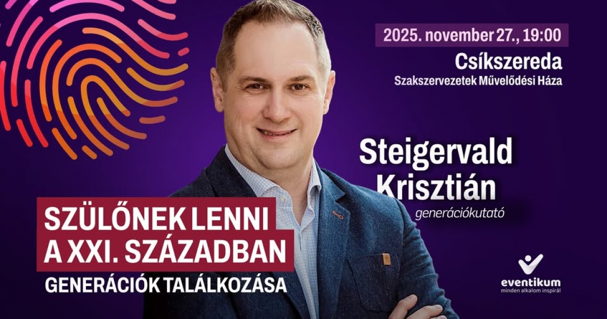 Steigervald Krisztián előadása
