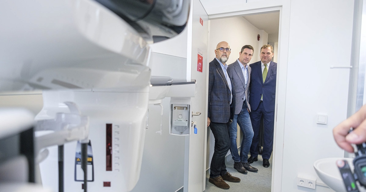 Átadták a korszerűsített járóbeteg-rendelőt