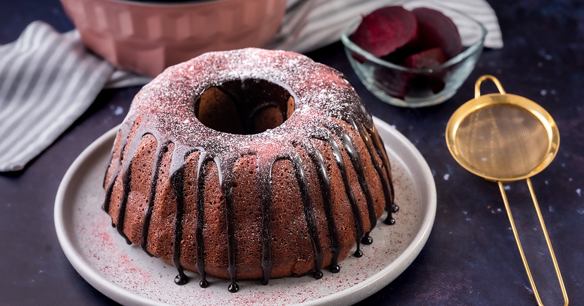 Kakaós-céklás kuglóf