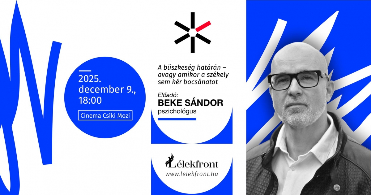 Beke Sándor előadása Csíkszeredában