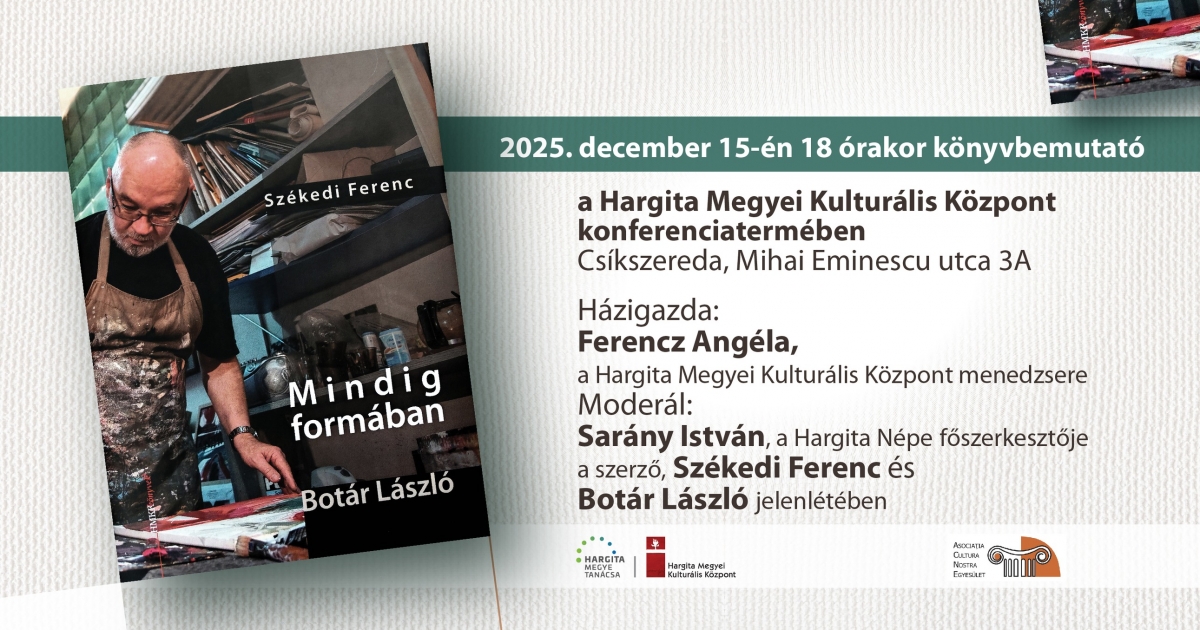 Botár László művészalbum-bemutató