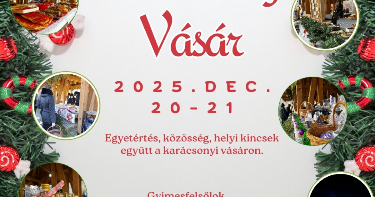 Gyimesfelsőloki karácsonyi vásár
