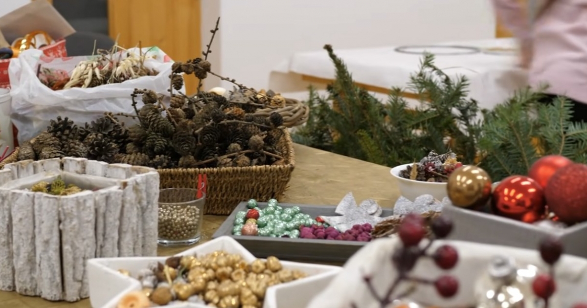 Adventi készülődés Gyergyószárhegyen