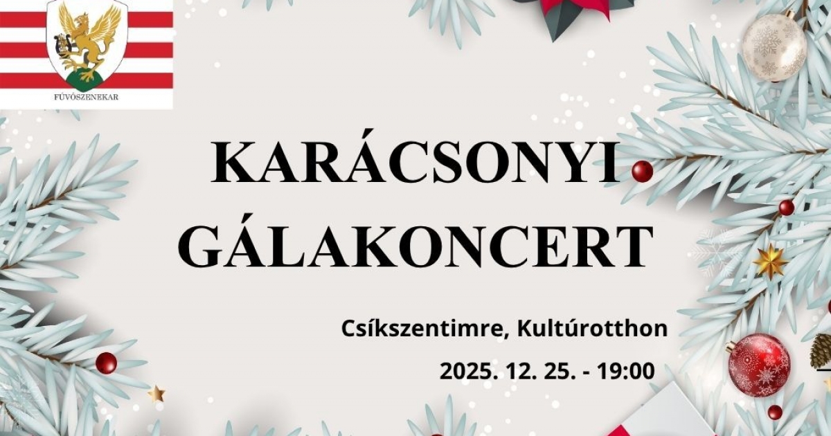 Gálakoncert Csíkszentimrén