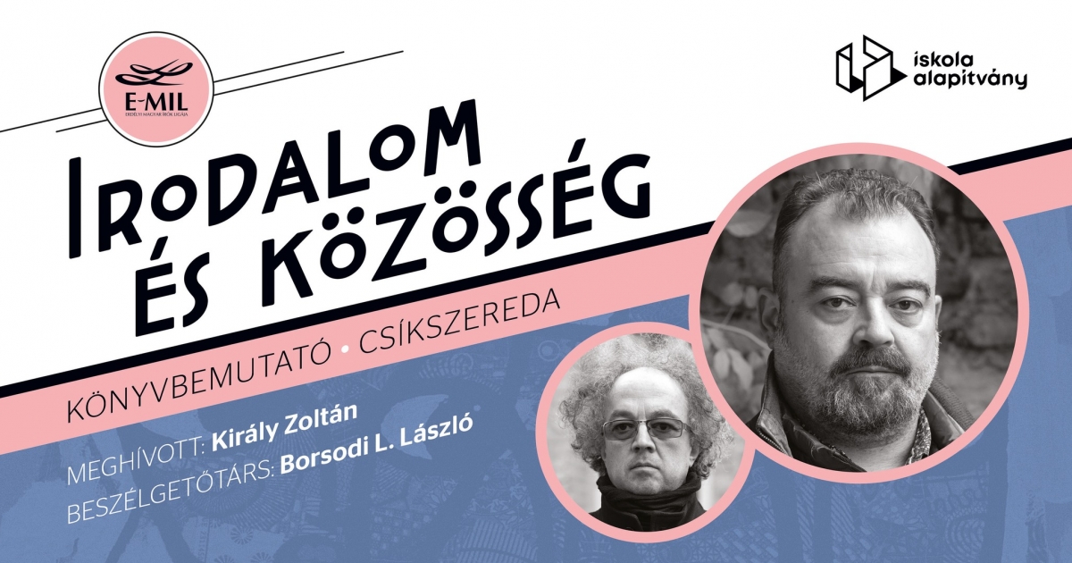 Király Zoltán könyvbemutatója Csíkszeredában