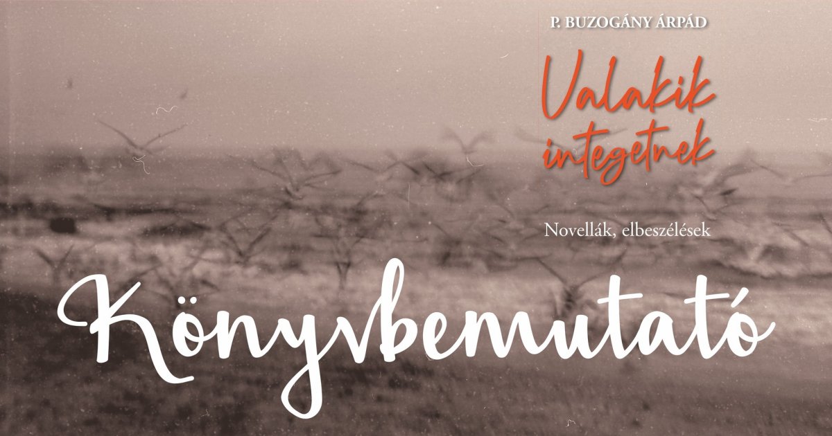 Könyvbemutató: Valakik integetnek