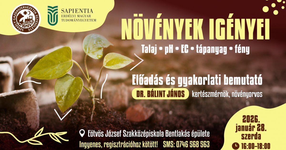 Előadás: Növények igényei