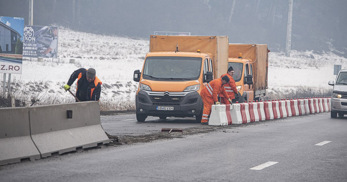 Felszedték a betonelválasztót
