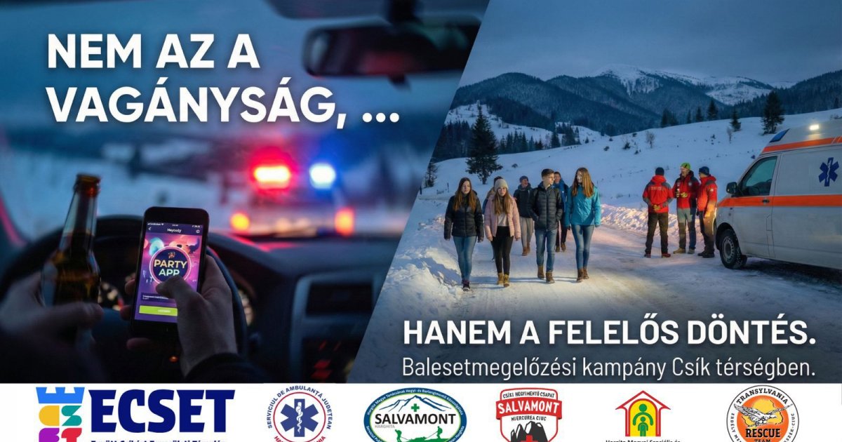 Baleset-megelőzési kampány Madéfalván