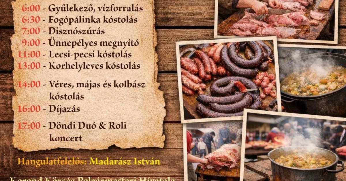 X. Ízig-vérig Disznótor Fesztivál