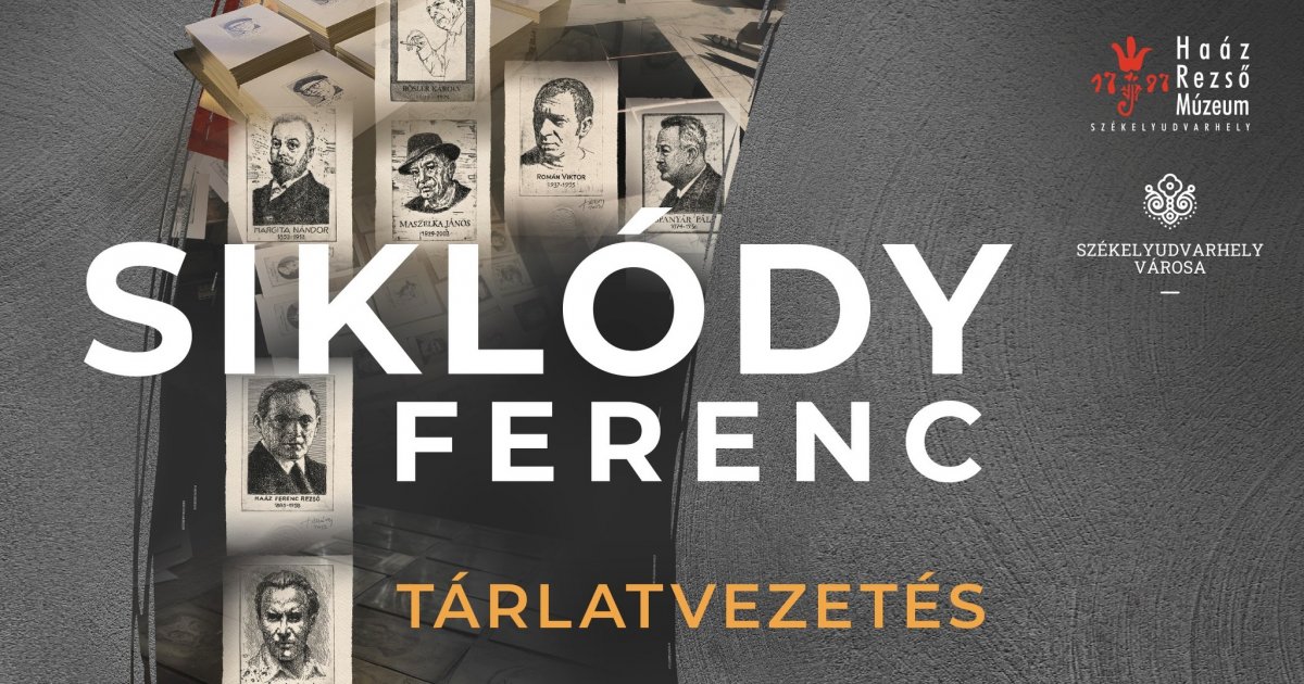 Alkotói tárlatvezetés Siklódy Ferenccel