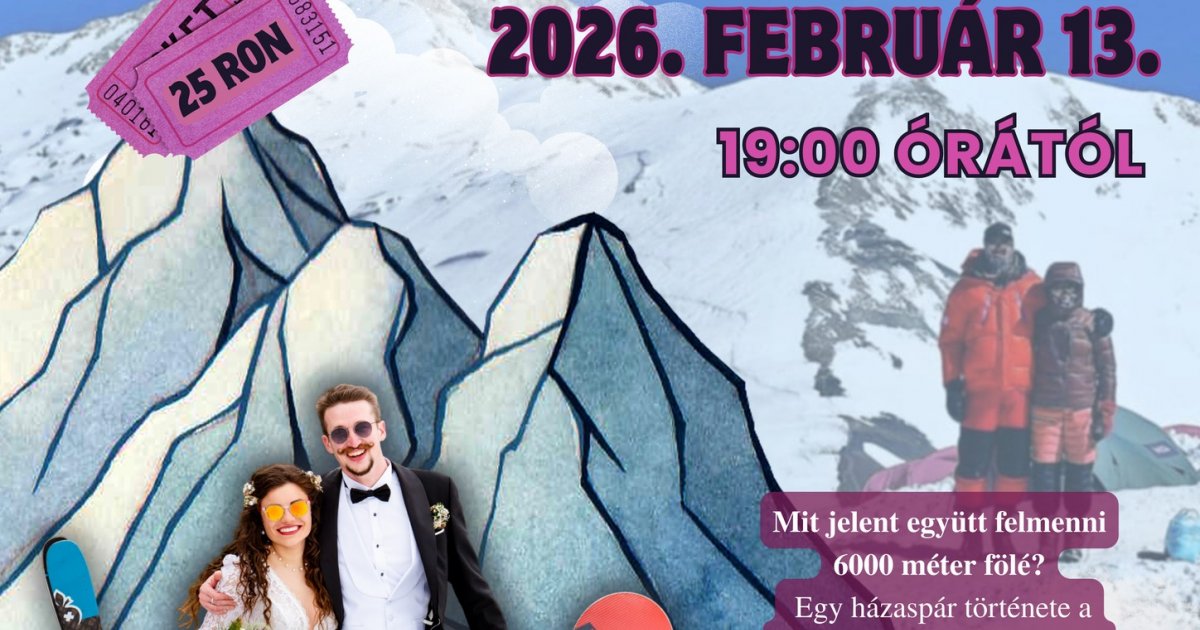 Nászút 6000 méter felett