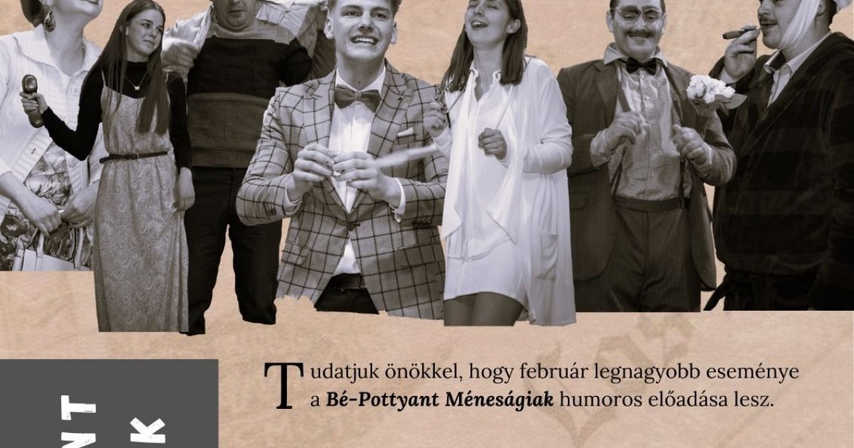 Előadás: Legdrágább Nyájas Olvasó