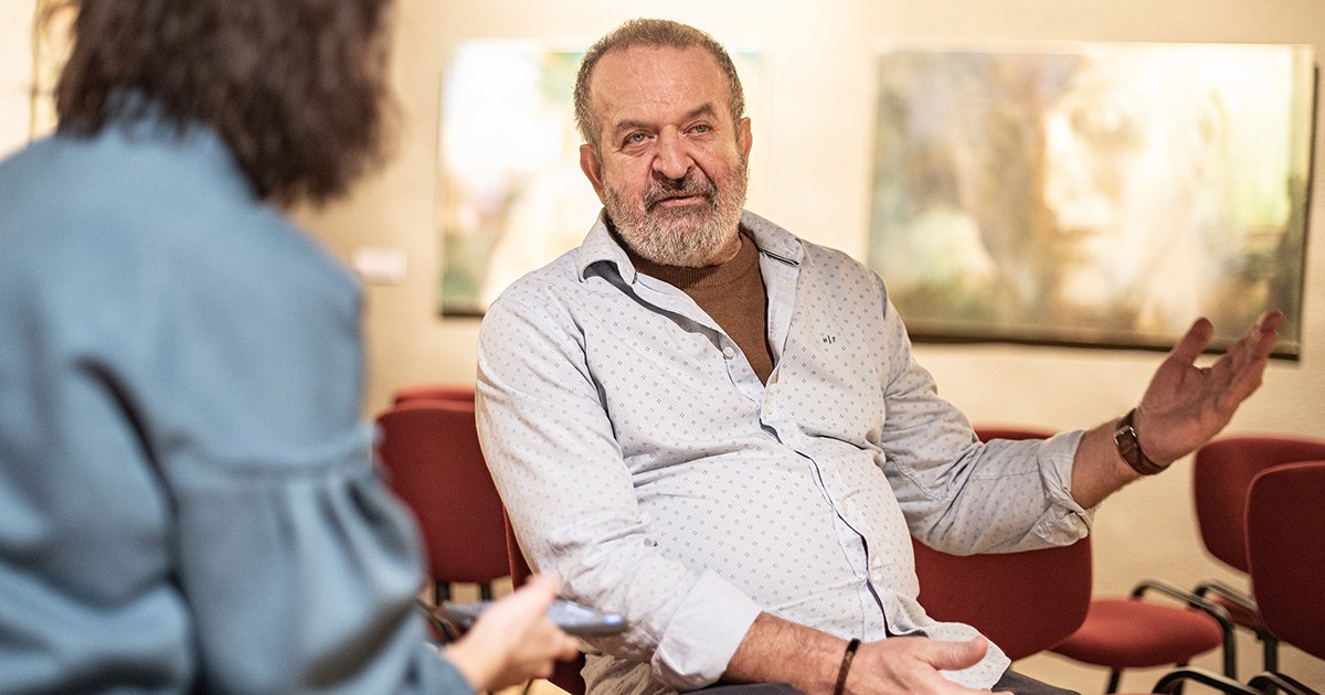 Verebes György: ha a belső tartalom megvan, az megtalálja a maga eszközét