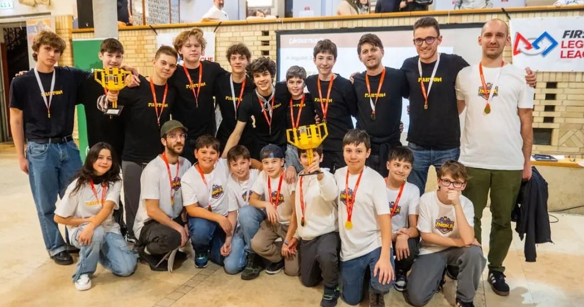 Első helyen végzett a Fabton robotikacsapata Budapesten