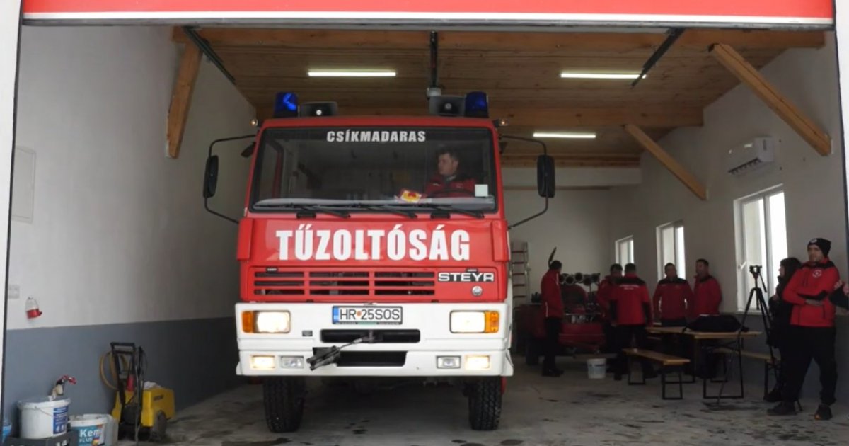 Csíkmadarasi Önkéntes Tűzoltó Alakulat és Drogprevenciós előadás Felcsíkon