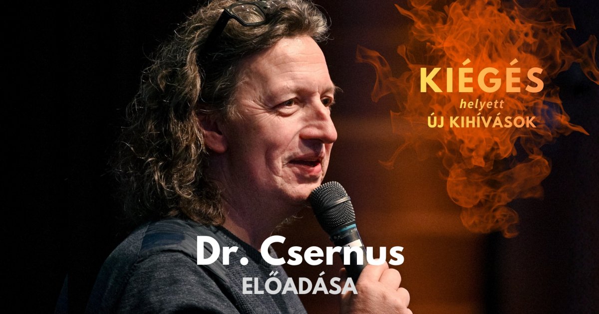 Dr. Csernus Imre előadása