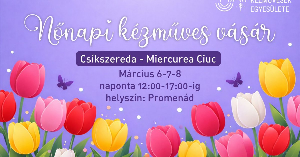 Nőnapi kézművesvásár