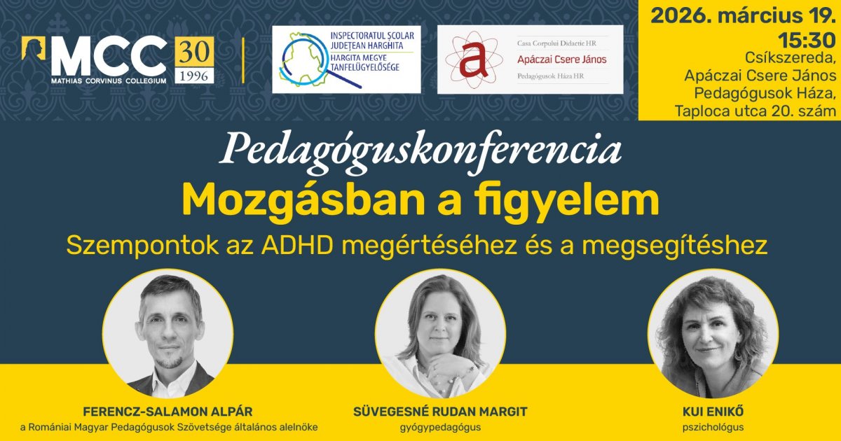 Pedagóguskonferencia Csíkszeredában