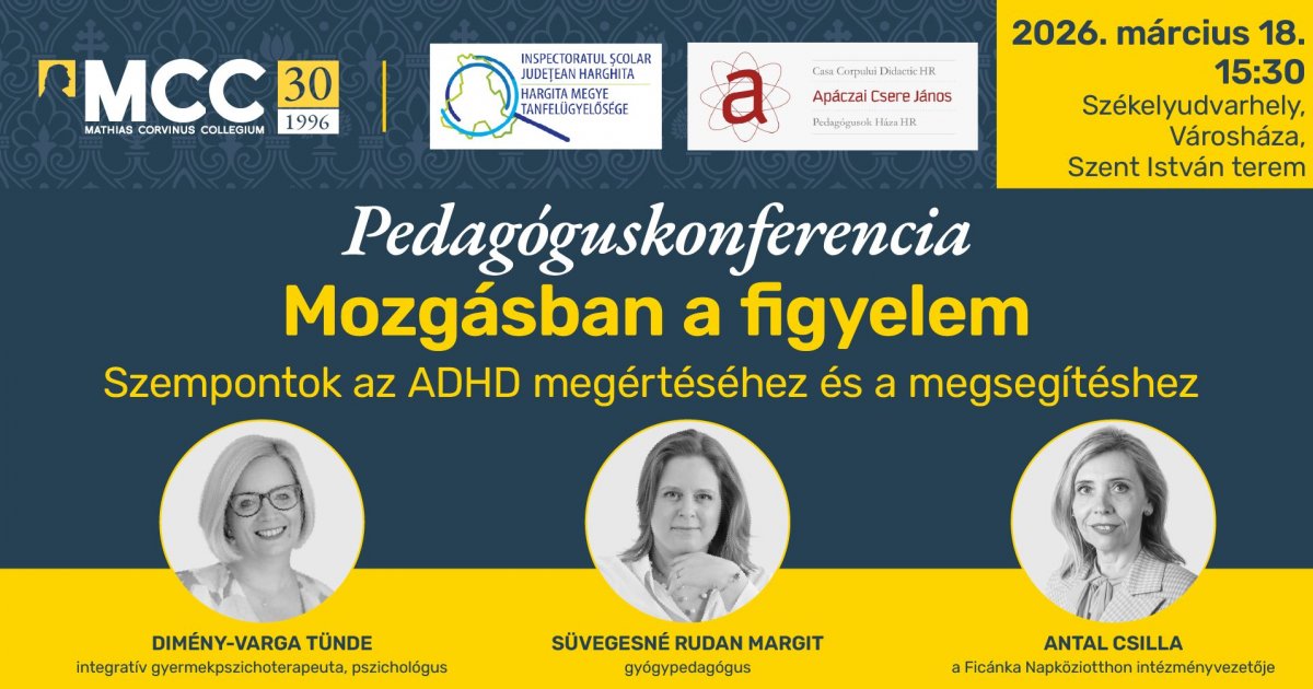 Pedagóguskonferencia Székelyudvarhelyen