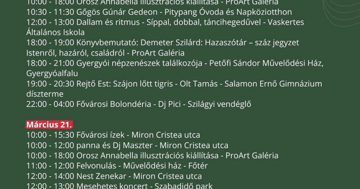 Ifjúsági Főváros programsorozat