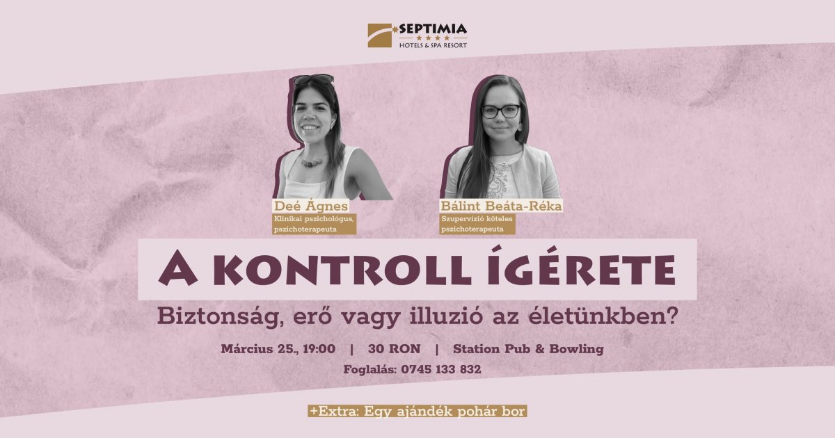 Előadás: A kontroll ígérete