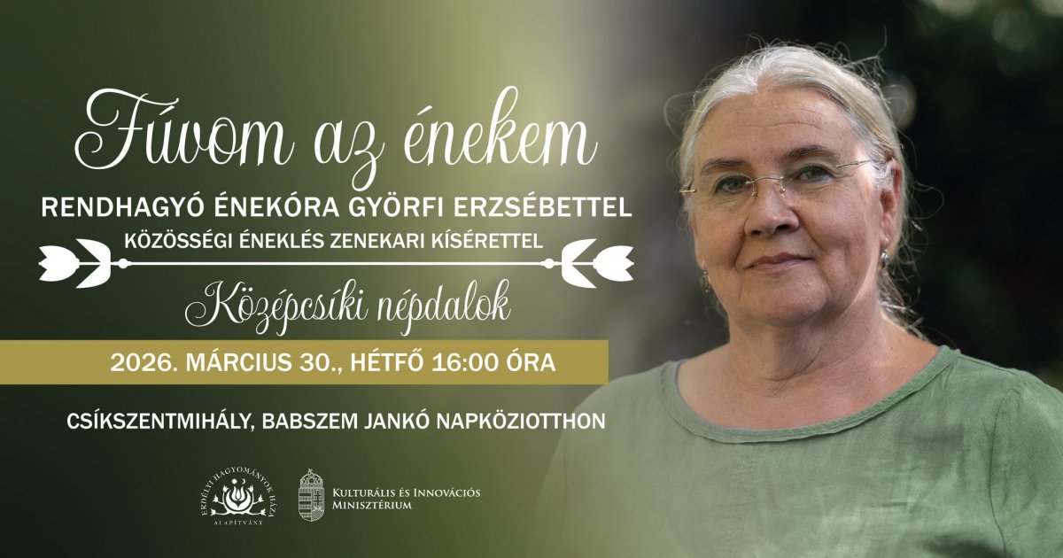 Rendhagyó énekóra Györfi Erzsébettel