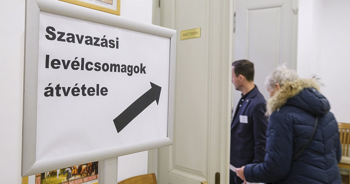 Elkezdték a levélszavazatok gyűjtését