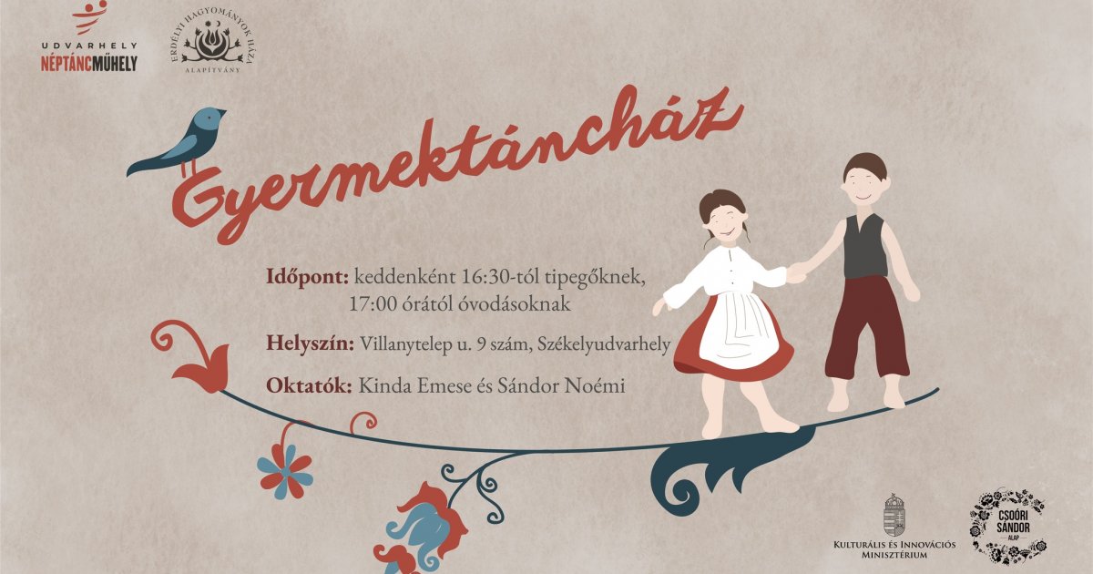 Gyermektáncház Székelyudvarhelyen