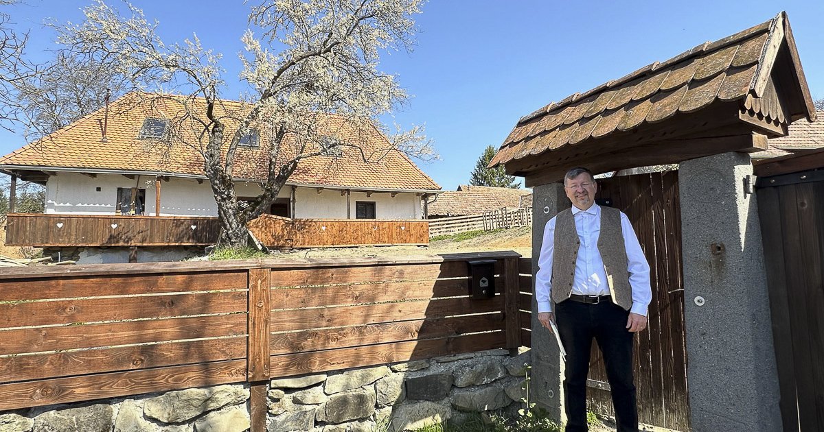 Egy énlaki öreg porta újjászületése