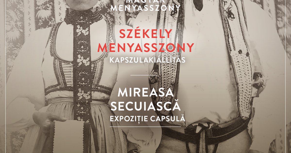 Kiállításmegnyitó: Székely menyasszony