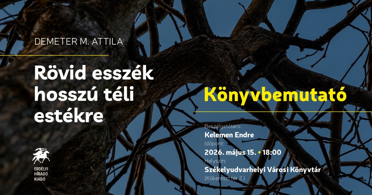 Könyvbemutató Székelyudvarhelyen