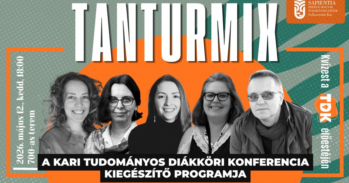 Tanturmix és kvízest a Sapientián