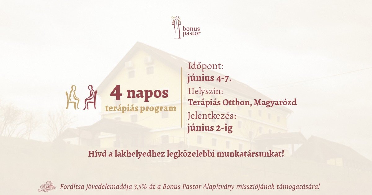 Terápiás program