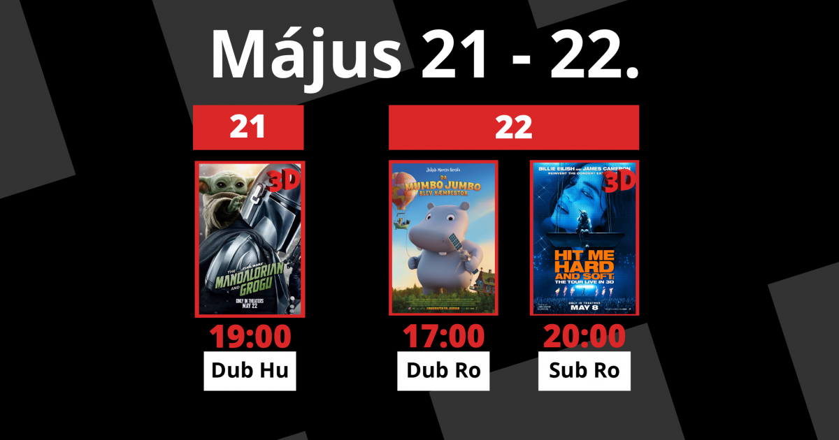 A Csíki Mozi heti műsora