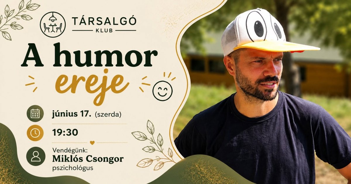 Előadás: A humor ereje, pszichológiája