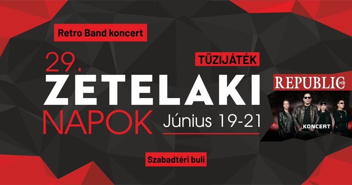29. Zetelaki Napok