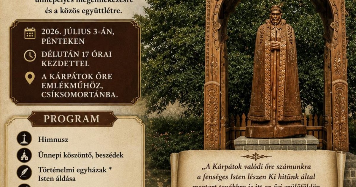 Megemlékezés Csíkcsomortánban