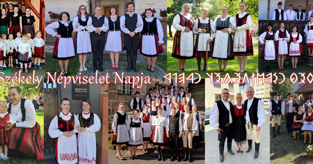 A székely népviselet napja