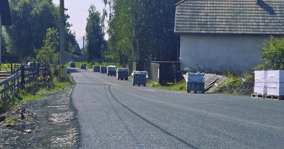 Hamarosan elkészül az aszfaltút