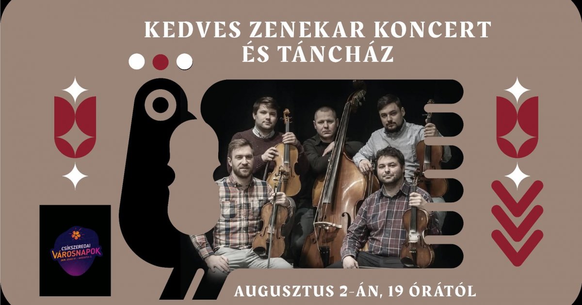 Kedves Zenekar-koncert és táncház