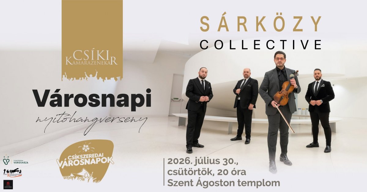 Városnapi nyitó hangverseny