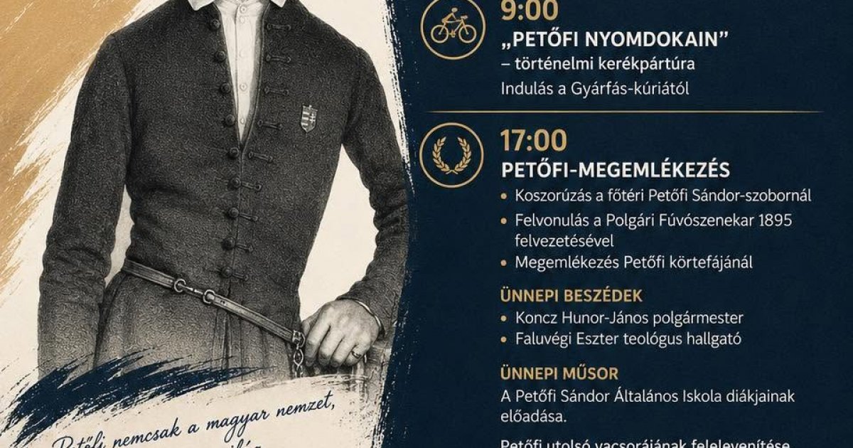Petőfi-megemlékezés