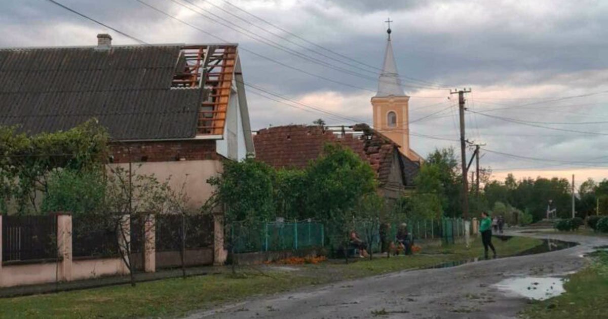 Gyűjtés kárpátaljai viharkárosultak segítésére