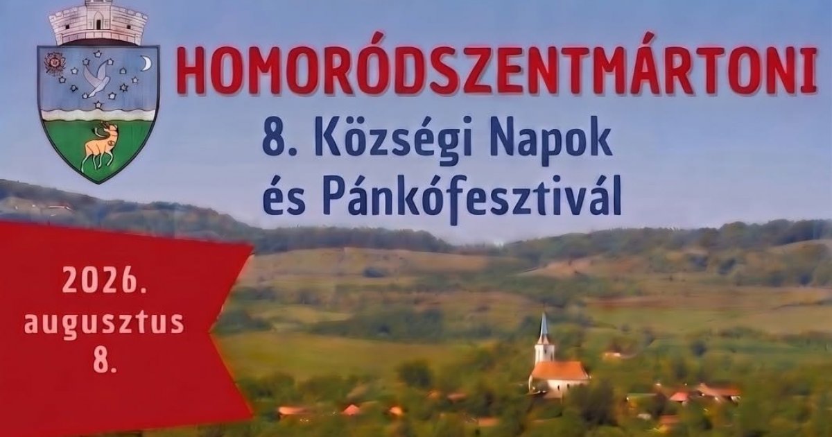 Homoródszentmártoni 8. Községi Napok és Pánkófesztivál