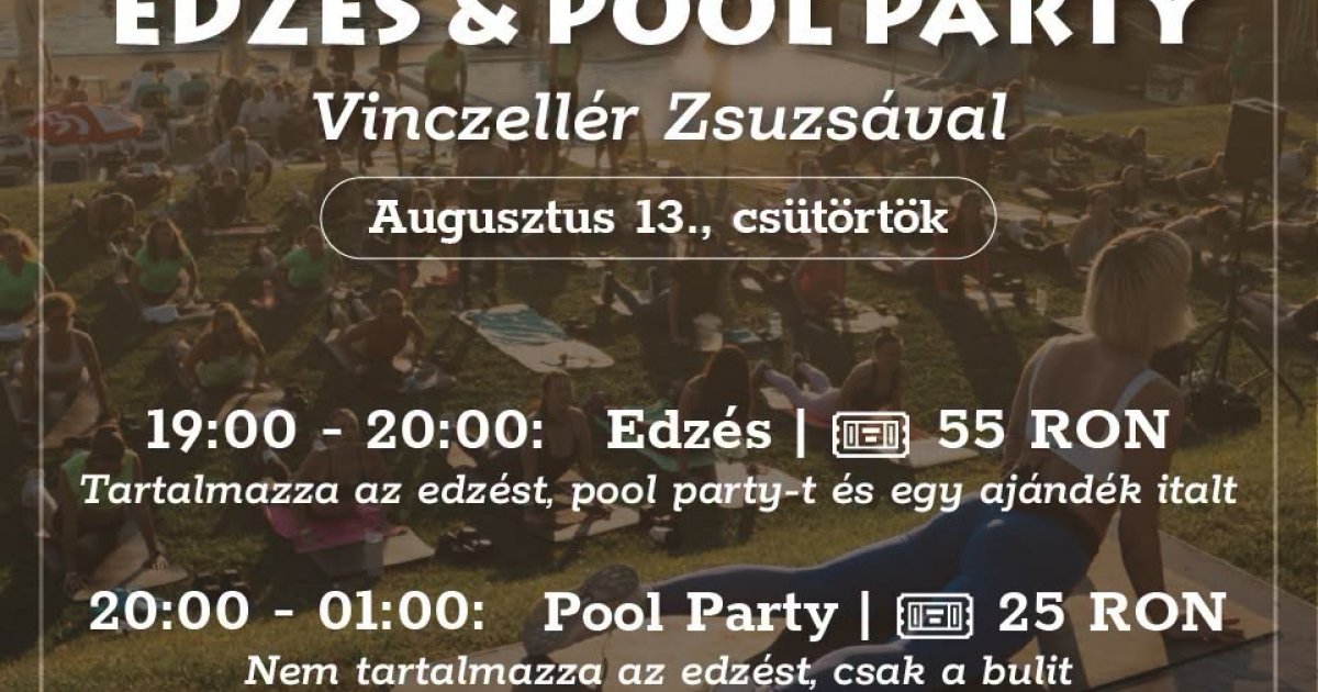 Alter-Shape – Edzés és Pool Party