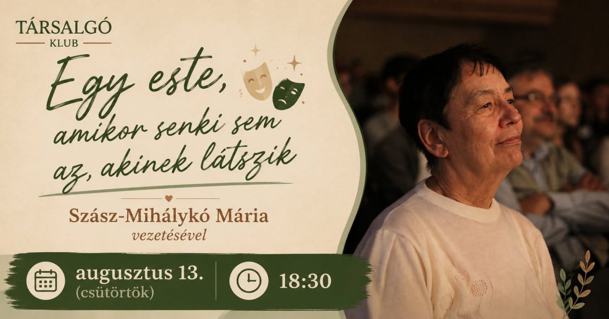 Maffia játék a Társalgó Klubban